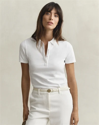 Gant - Polo Pique - White